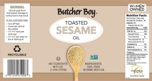 Butcher Boy Toasted Sesame Oil
