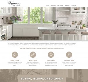 Hannes Real Estate website